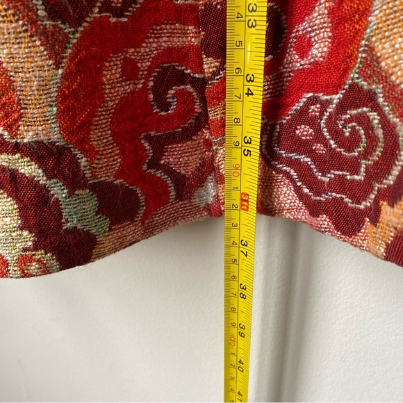 Elegant Multicolor Patterned Skirt fits women’s XS - Picture 10 of 14